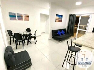 Apartamento com 2 dormitórios à venda, 75 m² por r$ 583.000,00 - vila guilhermina - praia grande/sp