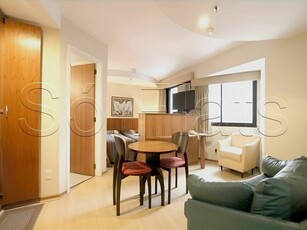 Apartamento em Brooklin Paulista, São Paulo/SP de 30m² 1 quartos à venda por R$ 243.000,00