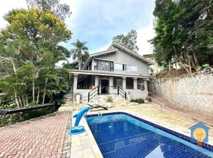 Casa com 4 dormitórios, 600 m² - venda por r$ 2.000.000 ou locação por r$ 15.000/mês - jardim sílvia - embu das artes/sp