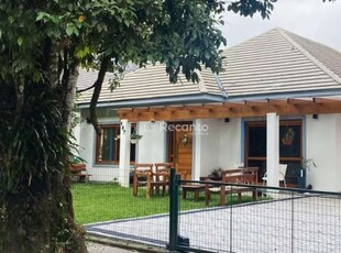 Casa de 3 suites a venda em gramado, vivendas do arvoredo, gramado - rs