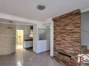 Sobrado com 2 dormitórios para alugar, 60 m² - vila homero thon - santo andré/sp