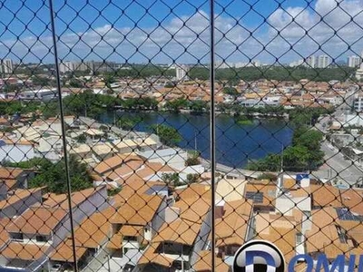 ALUGUEL - Apto com 74m² na Cidade dos Funcionário com 3 quartos e vista para o Lago Jacare