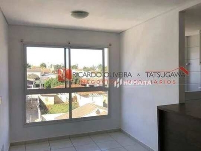 Apartamento, 58 m² - venda por R$ 300.000,00 ou aluguel por R$ 1.800,00/mês - Champagnat