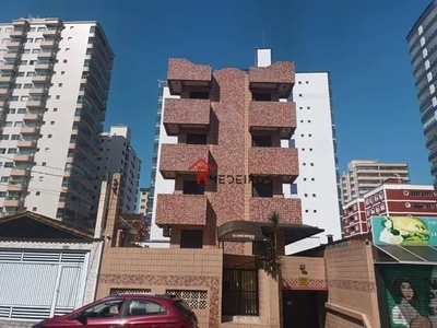 Apartamento com 1 dormitório à venda, 48 m² por R$ 190.000,00 - Vila Tupi - Praia Grande/S