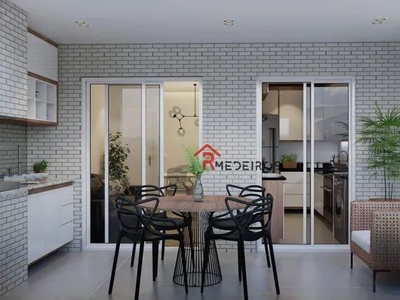 Apartamento com 1 dormitório à venda, 51 m² por R$ 430.773 - Boqueirão - Praia Grande/SP