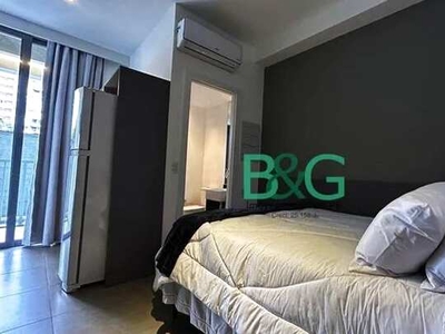 Apartamento com 1 dormitório para alugar, 21 m² por R$ 3.830/mês - Moema - São Paulo/SP