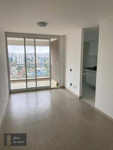 Apartamento com 1 dormitório para alugar, 44 m² por R$ 4.180,00/mês - Brooklin - São Paulo