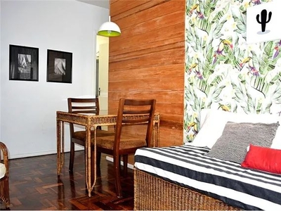 Apartamento com 1 dormitório para alugar, 45 m² por R$ 1.800,00/mês - Barra - Salvador/BA