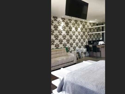 Apartamento com 1 dormitório para alugar, 45 m² por R$ 4.270,00/mês - Alphaville - Santan