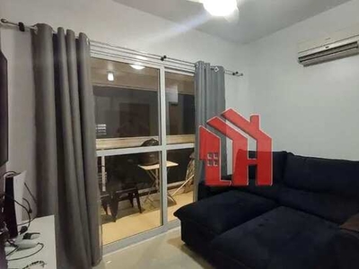 Apartamento com 1 dormitório para alugar, 50 m² por R$ 3.500,00/mês - Embaré - Santos/SP