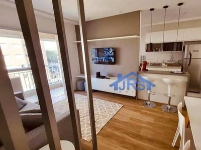 Apartamento com 1 dormitório para alugar, 50 m² por R$ 5.000/mês - Empresarial 18 do Forte