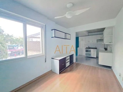Apartamento com 1 dormitório para alugar, 69 m² por R$ 2.081,00/mês - Petrópolis - Porto A