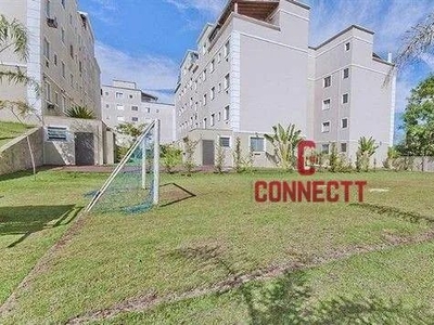 Apartamento com 2 dormitórios, 47 m² - venda por R$ 165.000,00 ou aluguel por R$ 1.192,00/