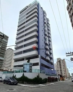 Apartamento com 2 dormitórios à venda, 110 m² por R$ 375.000,00 - Aviação - Praia Grande/S