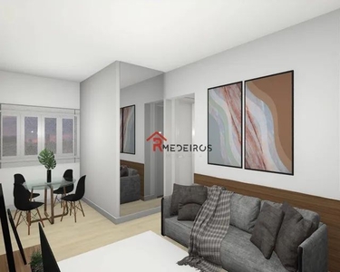 Apartamento com 2 dormitórios à venda, 47 m² por R$ 255.000,00 - Vila Guilhermina - Praia