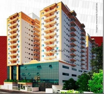 Apartamento com 2 dormitórios à venda, 56 m² por R$ 377.400,00 - Boqueirão - Praia Grande/