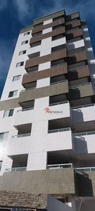 Apartamento com 2 dormitórios à venda, 57 m² por R$ 355.000,00 - Mirim - Praia Grande/SP