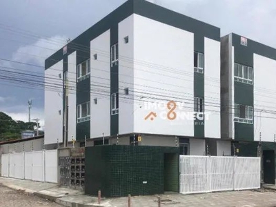 Apartamento com 2 dormitórios à venda, 60 m² por R$ 210.000 - Castelo Branco - João Pessoa