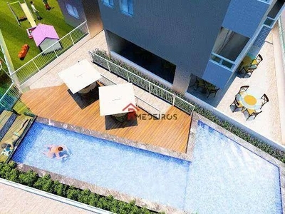 Apartamento com 2 dormitórios à venda, 68 m² por R$ 459.000,00 - Caiçara - Praia Grande/SP