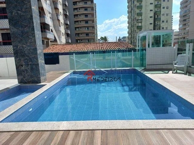 Apartamento com 2 dormitórios à venda, 69 m² por R$ 395.000,00 - Tupi - Praia Grande/SP