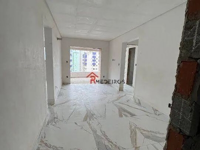 Apartamento com 2 dormitórios à venda, 69 m² por R$ 443.000,00 - Aviação - Praia Grande/SP