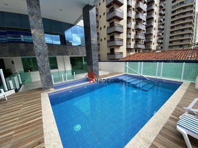 Apartamento com 2 dormitórios à venda, 69 m² por R$ 449.000,00 - Tupi - Praia Grande/SP