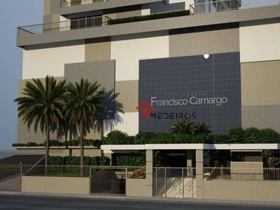 Apartamento com 2 dormitórios à venda, 72 m² por R$ 460.000,00 - Canto do Forte - Praia Gr