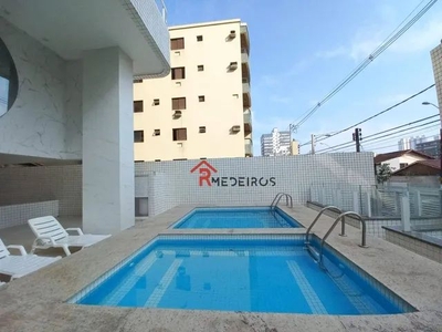 Apartamento com 2 dormitórios à venda, 73 m² por R$ 400.000,00 - Canto do Forte - Praia Gr