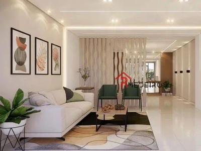 Apartamento com 2 dormitórios à venda, 81 m² por R$ 479.611,00 - Aviação - Praia Grande/SP