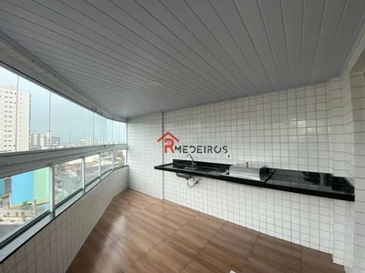 Apartamento com 2 dormitórios à venda, 92 m² por R$ 380.000 - Caiçara - Praia Grande/SP
