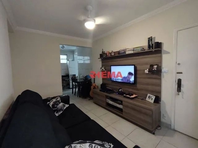 Apartamento com 2 dormitórios em São VIcente a duas quadras da praia