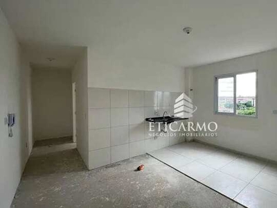 Apartamento com 2 dormitórios para alugar, 50 m² por R$ 1.725,00/mês - Vila Carmosina - Sã