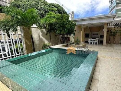 Apartamento com 2 dormitórios para alugar, 55 m² por R$ 2.350/mês - Petrópolis - Natal/RN