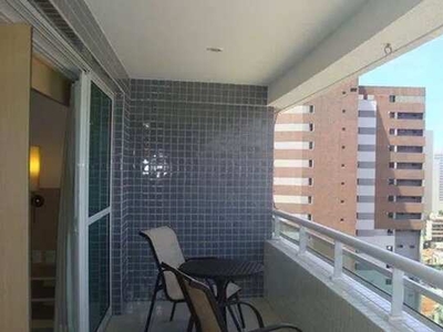 Apartamento com 2 dormitórios para alugar, 56 m² por R$ 3.850/mês - Meireles - Fortaleza/C