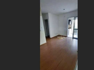 Apartamento com 2 dormitórios para alugar, 60 m² por R$ 3.508,78/mês - Santa Paula - São C