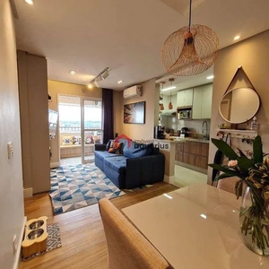 Apartamento com 2 dormitórios para alugar, 66 m² por R$ 3.462,00/mês - Jardim San Marino -
