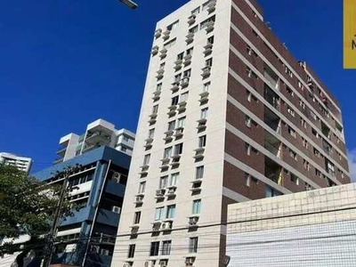 Apartamento com 2 dormitórios para alugar, 75 m² por R$ 2.900/mês - Aflitos - Recife/PE