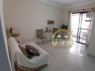 Apartamento com 2 dormitórios para alugar, 80 m² por R$ 2.500,00/mês - Enseada - Guarujá/S