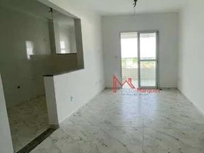 Apartamento com 2 dormitórios sendo 1 suíte para alugar por R$ 2.500/mês - Mirim - Praia G