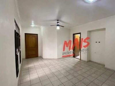 Apartamento com 2 quartos para alugar, 88 m² - Pompéia - Santos/SP