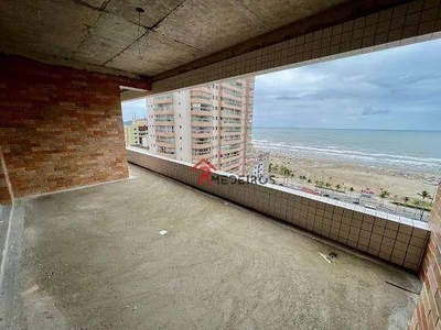 Apartamento com 3 dormitórios à venda, 126 m² por R$ 880.000,00 - Aviação - Praia Grande/S
