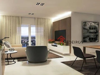 Apartamento com 3 dormitórios à venda, 98 m² por R$ 460.000,00 - Aviação - Praia Grande/SP