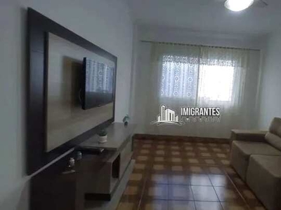 Apartamento de 1 dormitório para alugar, 46 m² por R$ 1.900/mês - Vila Guilhermina - Praia