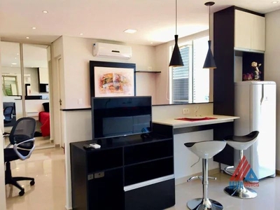 Apartamento Duplex com 1 dormitório para alugar, 36 m² por R$ 2.658,00/mês - Vila Augusta