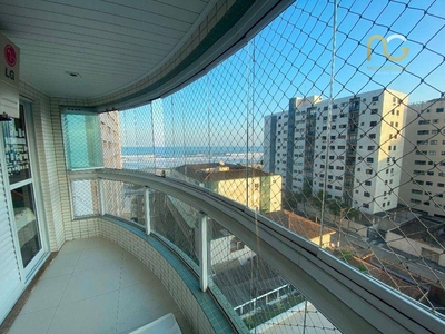 Apartamento em Campo da Aviação, Praia Grande/SP de 93m² 2 quartos à venda por R$ 589.000,00