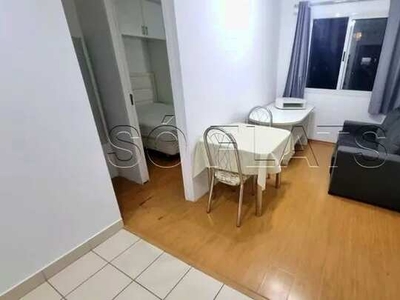 Apartamento no Wyndham Paulista Hotel disponível para locação com 1 dorm. totalmente refo