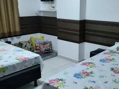 Apartamento para aluguel possui 90 m², semi mobiliado, 2 quartos em Manaíra - João Pessoa