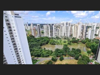 Apartamento para locação 03 quartos, sendo 01 suíte, semi-mobiliado, Jardim Goiás com vist