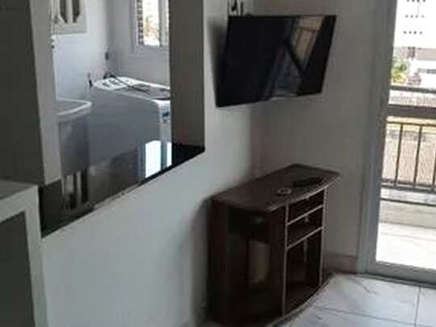 Apto mobiliado prox metrô carrão p/ aluguel 52 m2 com 2 quartos sacada e 1vaga em Tatuap