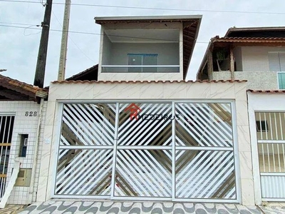 Casa com 2 dormitórios à venda, 53 m² por R$ 169.000 - Jardim Melvi - Praia Grande/SP
